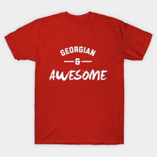Georgian and Awesome T-Shirt